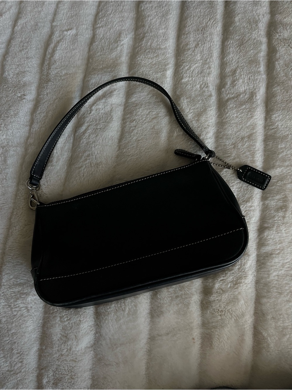 COACH Vintage Leather Shoulder Bag